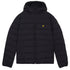 Lyle & Scott Branded Dark Navy Hooded Puffer Jacket L