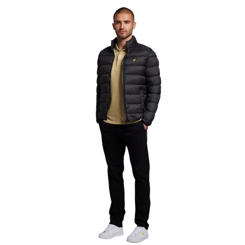 Lyle & Scott Branded Black Short Jacket JK1615V Z865