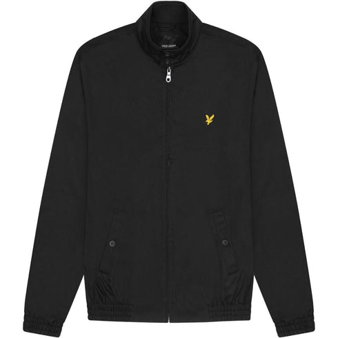 Lyle & Scott Branded Black Short Zip-Up Jacket JK462VC Z865
