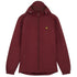 Lyle Scott Branded Burgundy Hooded Short Lightweight Jacket