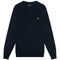 Lyle Scott Cotton Merino Dark Navy Pull Over Jumper