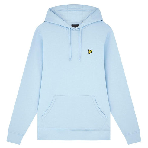 Lyle Scott Branded Light Blue Pull Over Hoodie