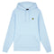 Lyle Scott Branded Light Blue Pull Over Hoodie