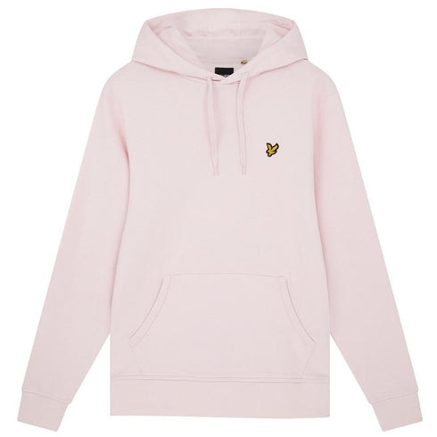 Lyle Scott Branded Light Pink Pull Over Hoodie