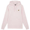 Lyle Scott Branded Light Pink Pull Over Hoodie