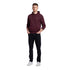 Lyle Scott Branded Burgundy Pull Over Hoodie