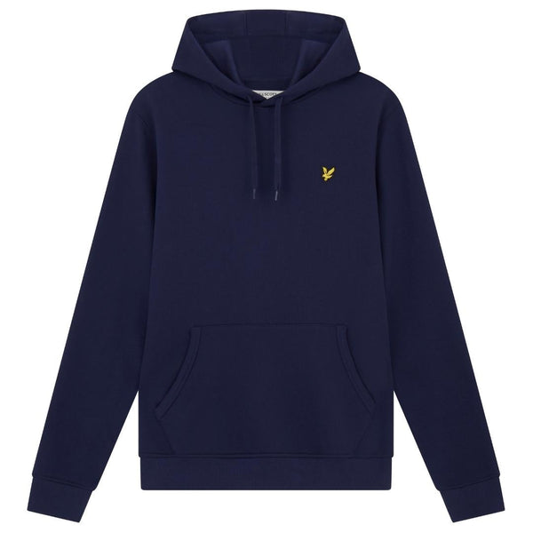 Lyle Scott Branded Navy Blue Pull Over Hoodie