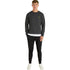 Lyle Scott Branded Charcoal Marl Pull Over Jumper