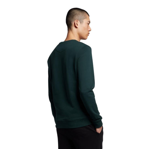 Lyle Scott Branded Dark Green Pull Over Jumper - Style Centre Wholesale