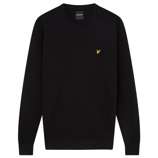Lyle Scott Branded Black Pull Over Jumper