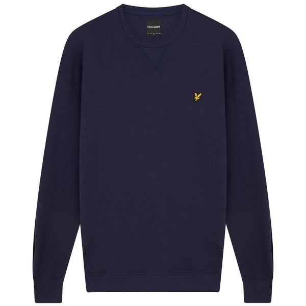 Lyle Scott Branded Navy Blue Pull Over Jumper