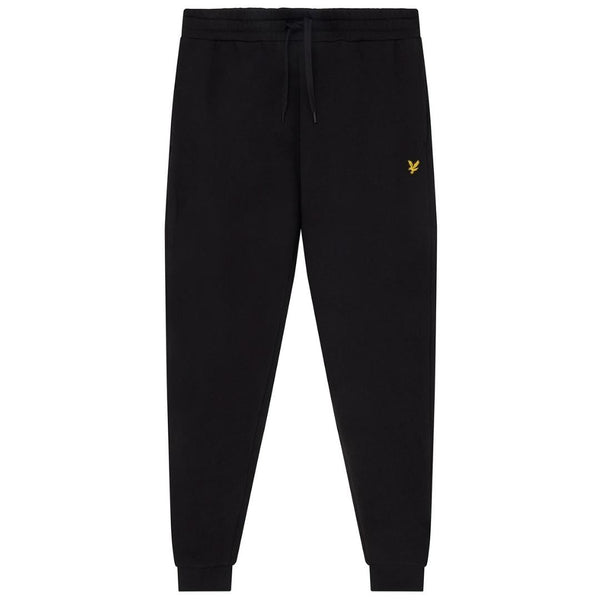 Lyle Scott Brand Logo Jet Black Sweatpants