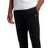 Lyle Scott Brand Logo Jet Black Sweatpants