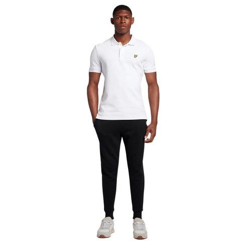 Lyle Scott Brand Logo Jet Black Sweatpants