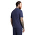 Lyle Scott Tipped Collar Dark Blue Polo Shirt