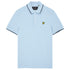 Lyle Scott Branded Chest Logo White Polo Shirt