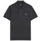 Lyle Scott Branded Chest Logo Charcoal Marl Polo Shirt