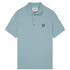 Lyle Scott Branded Chest Logo Away Blue Polo Shirt