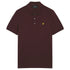 Lyle Scott Branded Chest Logo Sediment Polo Shirt