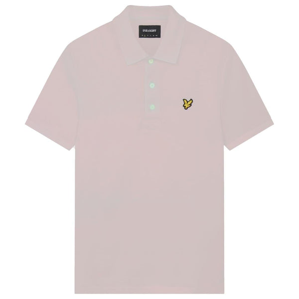 Lyle & Scott Branded Chest Logo Mauve Dusk Polo Shirt SP400VOG W785