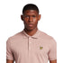 Lyle & Scott Branded Chest Logo Mauve Dusk Polo Shirt SP400VOG W785