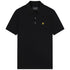Lyle & Scott Branded Chest Logo Jet Black Polo Shirt SP400VOG Z865