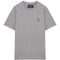 Lyle Scott Branded Chest Logo Mid Grey Marl T Shirt