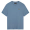 Lyle Scott Branded Chest Logo Slate Blue T Shirt