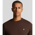 Lyle Scott Branded Chest Logo Sediment T Shirt