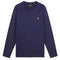 Lyle Scott Branded Navy Blue Long Sleeve T Shirt