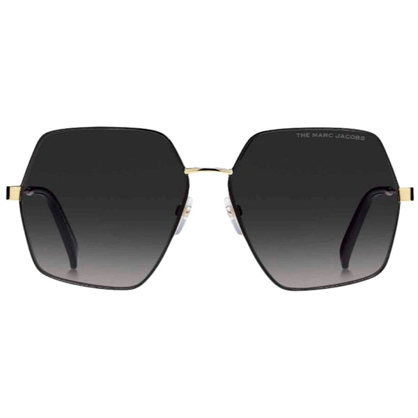 Marc Jacobs Dark Grey F Lens Gold and Black Detail Sunglasses MARC 575 0RHL 90