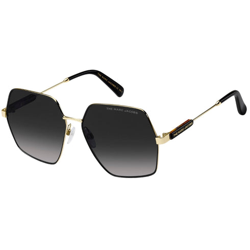 Marc Jacobs Dark Grey F Lens Gold and Black Detail Sunglasses MARC 575 0RHL 90 - Style Centre Wholesale