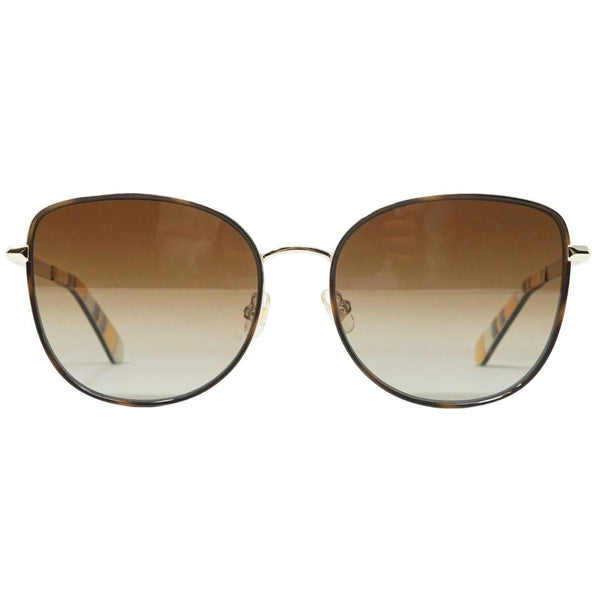 Kate Spade Brown Gradient Lens Gold Sunglasses Maryam G 06J