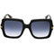 Marc Jacobs Dark Grey F Lens All Black Sunglasses MJ1034 0RHL 9O