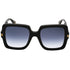 Marc Jacobs Dark Grey F Lens All Black Sunglasses MJ1034 0RHL 9O