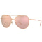 Michael Kors Rose Mirror Lens Rose Gold Sunglasses