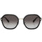 Michael Kors Grey Gradient Lens Black Sunglasses MK1114 10148G