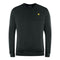 Lyle Scott V Neck Colour Block Midlay Black Jumper