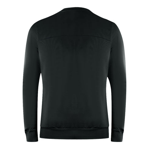 Lyle Scott V Neck Colour Block Midlay Black Jumper