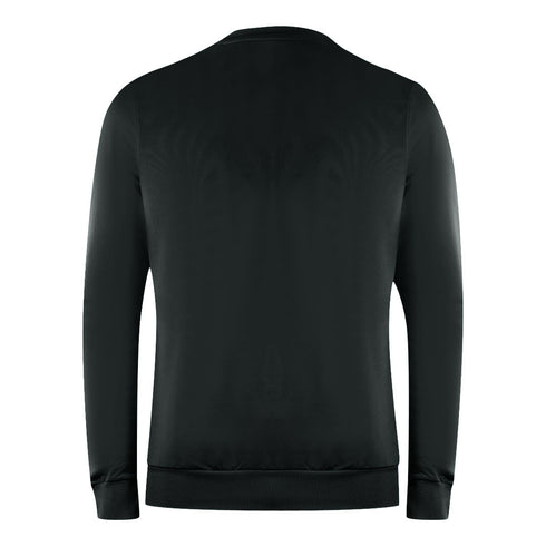 Lyle Scott Golf Tech Crew Neck Black Jumper