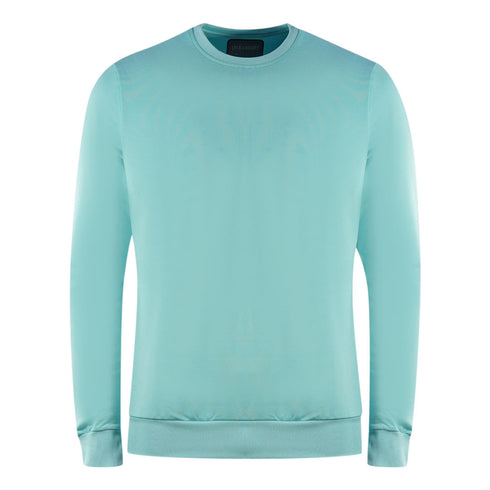 Lyle Scott Golf Tech Crew Neck Pale Marine Jumper