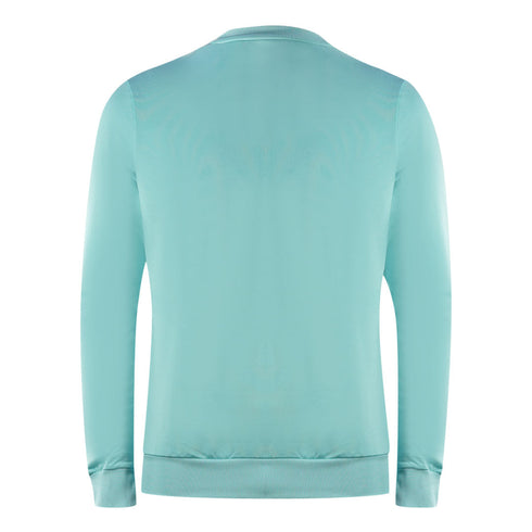 Lyle Scott Golf Tech Crew Neck Pale Marine Jumper