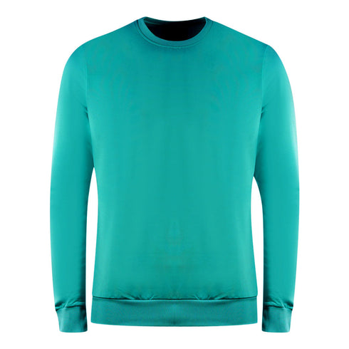 Lyle Scott Golf Tech Crew Neck Teal Green Jumper