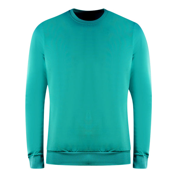 Lyle Scott Golf Tech Crew Neck Teal Green Jumper