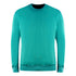 Lyle Scott Golf Tech Crew Neck Teal Green Jumper
