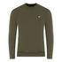 Lyle Scott Ripstop Panel Green Sweater