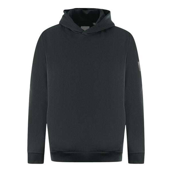 Lyle Scott Plain Black Pull Over Hoodie