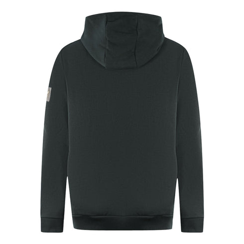 Lyle Scott Plain Black Pull Over Hoodie