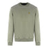 Lyle Scott Washed Mock Neck Green Sweater