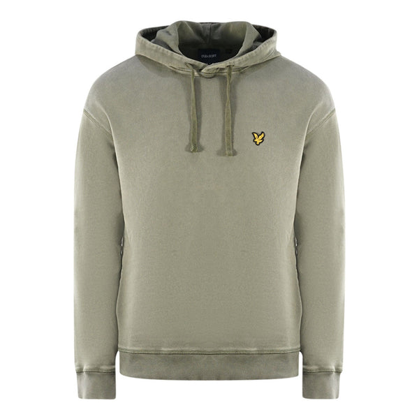 Lyle Scott Brand Logo Green Pull Over Hoodie
